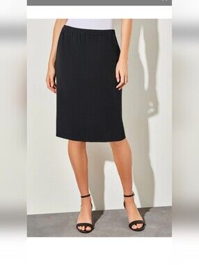 Banana Republic Straight Black Skirt with Pockets Size 12
